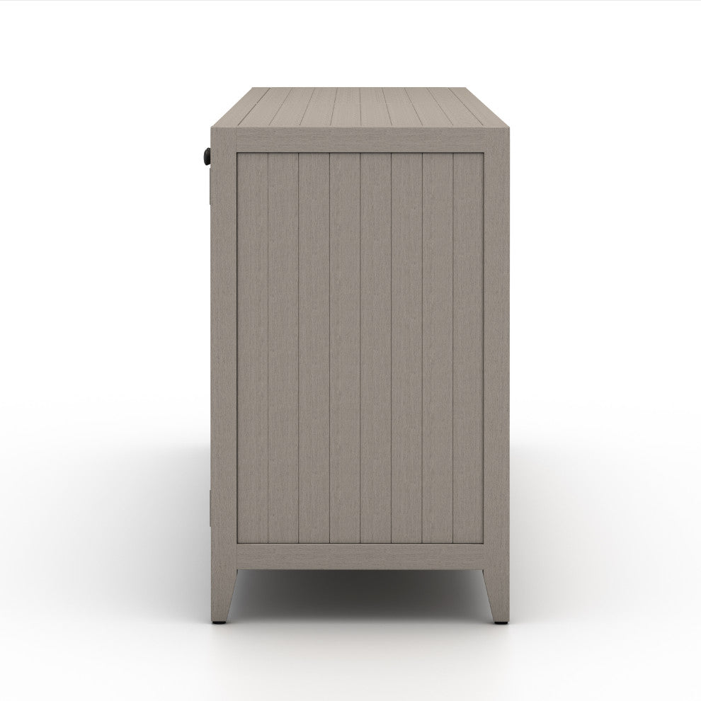 Sherwood Outdoor Sideboard-Weather Grey