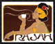 "Rajah" Framed Canvas Giclee by Henri Meunier, 38x31"