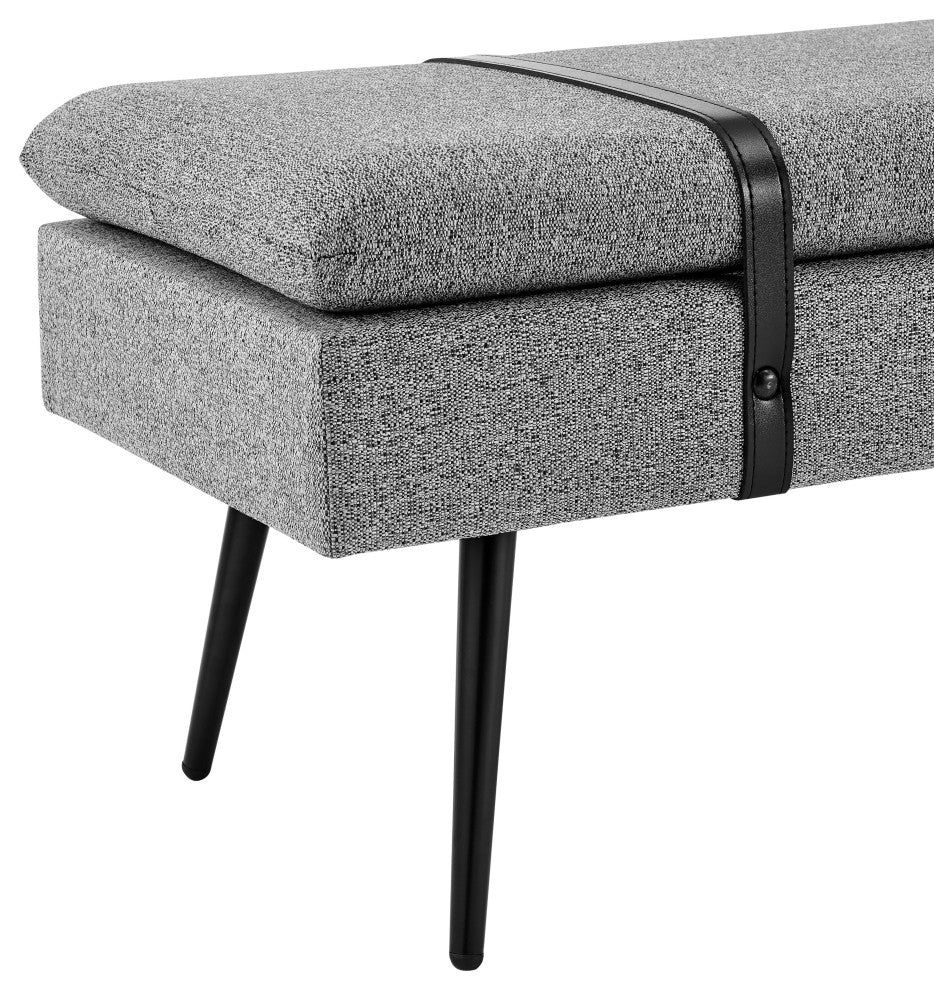 Zuney Fabric Bench