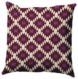 20" x 20" Geo Craze Decorative Throw Pillow, Amethyst