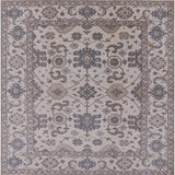 Ahgly Company Indoor Square Mid-Century Modern Area Rugs, 8' Square