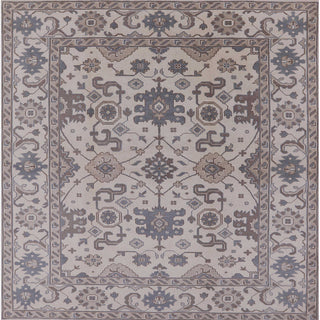 Ahgly Company Indoor Square Mid-Century Modern Area Rugs, 8' Square