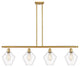 Innovations 516-4I-SG-G652-8 4-Light Island Light, Satin Gold