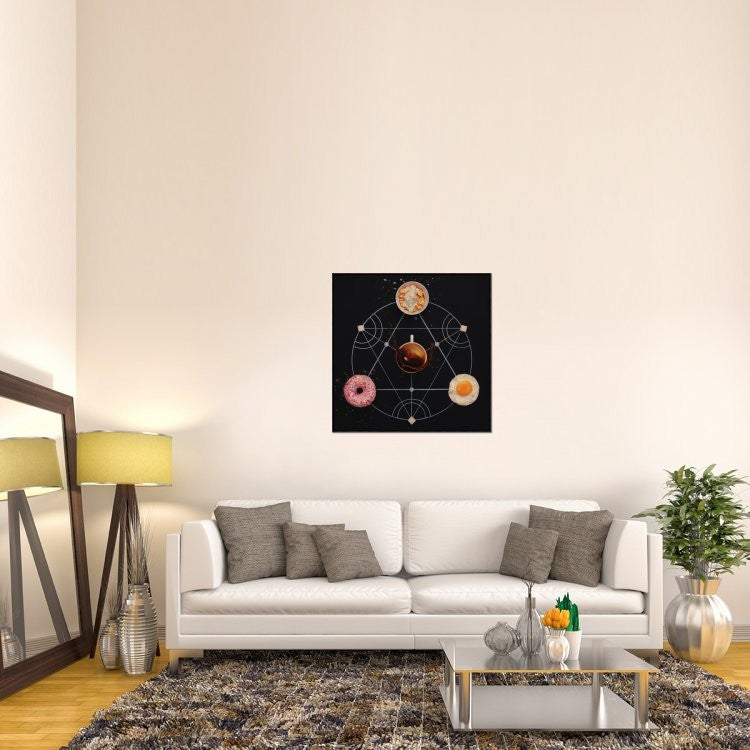 Breakfast Alchemy, 36"x36"
