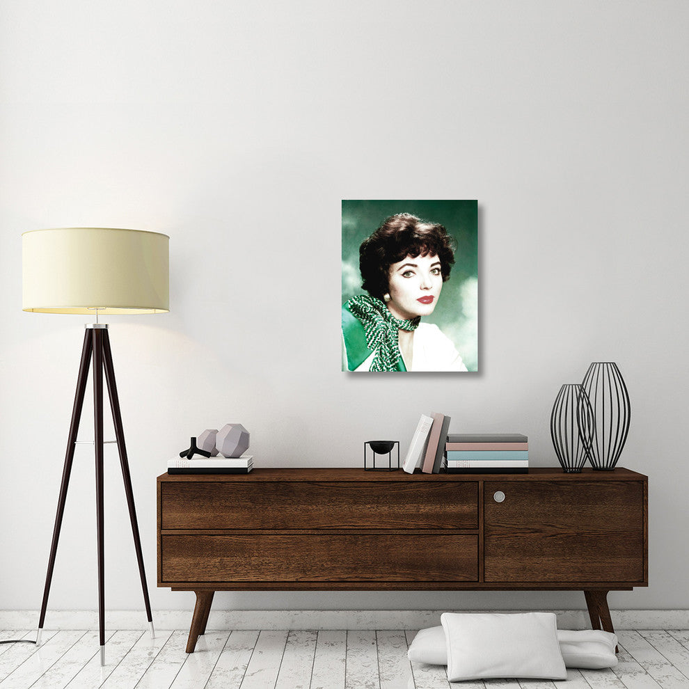 "Joan Collins" Stretched Canvas Giclee by Hollywood Photo Archive, 24"x30"