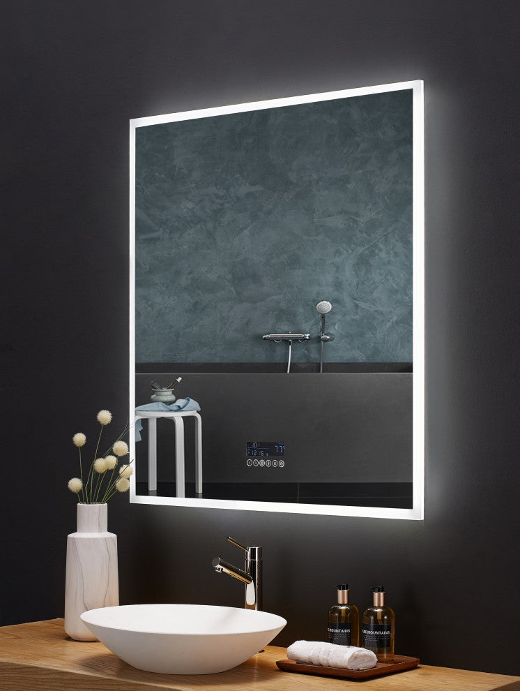 Immersion LED Frameless Mirror, 36"