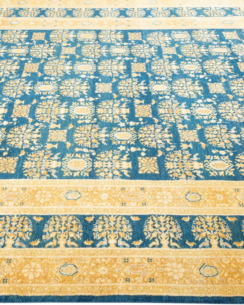 MOGUL, Hand Knotted Area Rug 8' 8" X 6' 2"