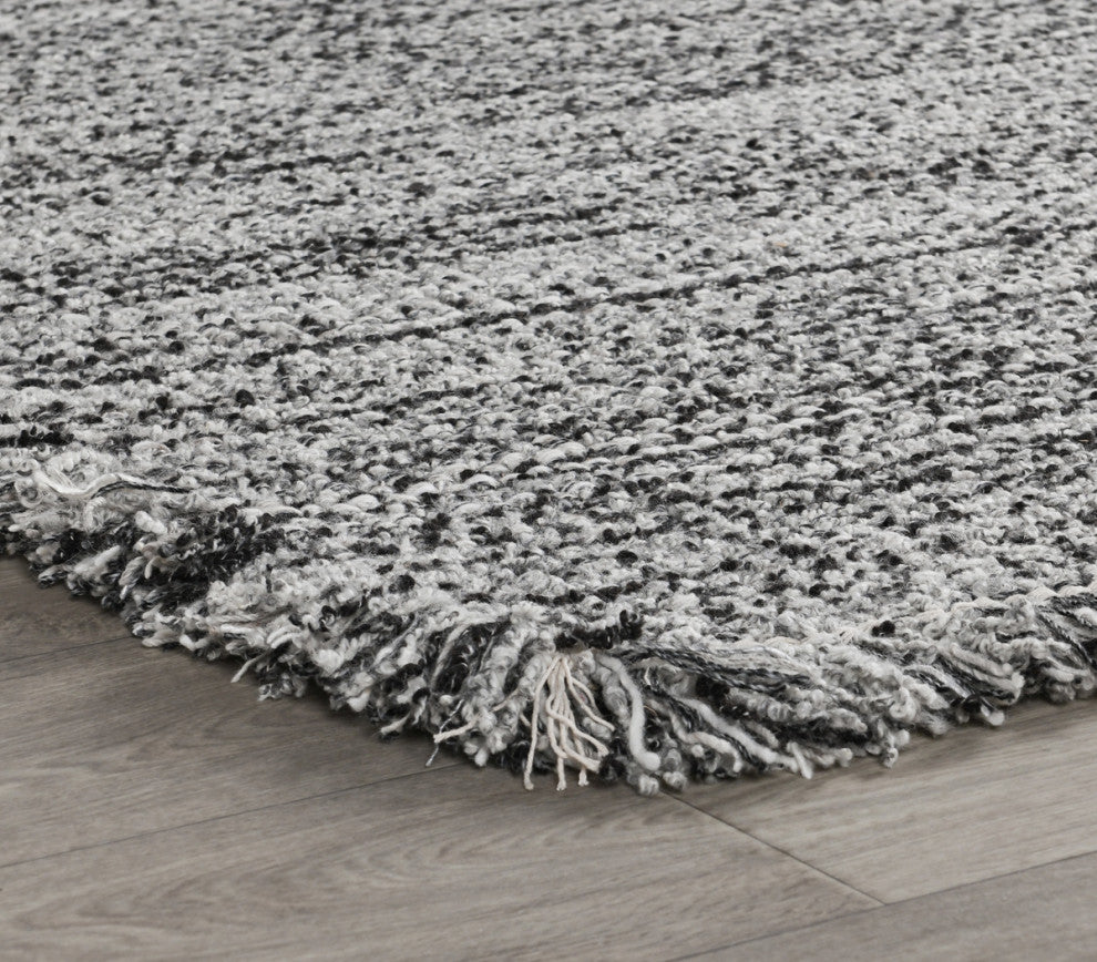Classic Home Bradbury Wool Gray 8x10 Rug