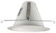 6 in. Airtight Recessed Cone Baffle Trim, Fits 6 inch Housings, White, Dry Location Rated