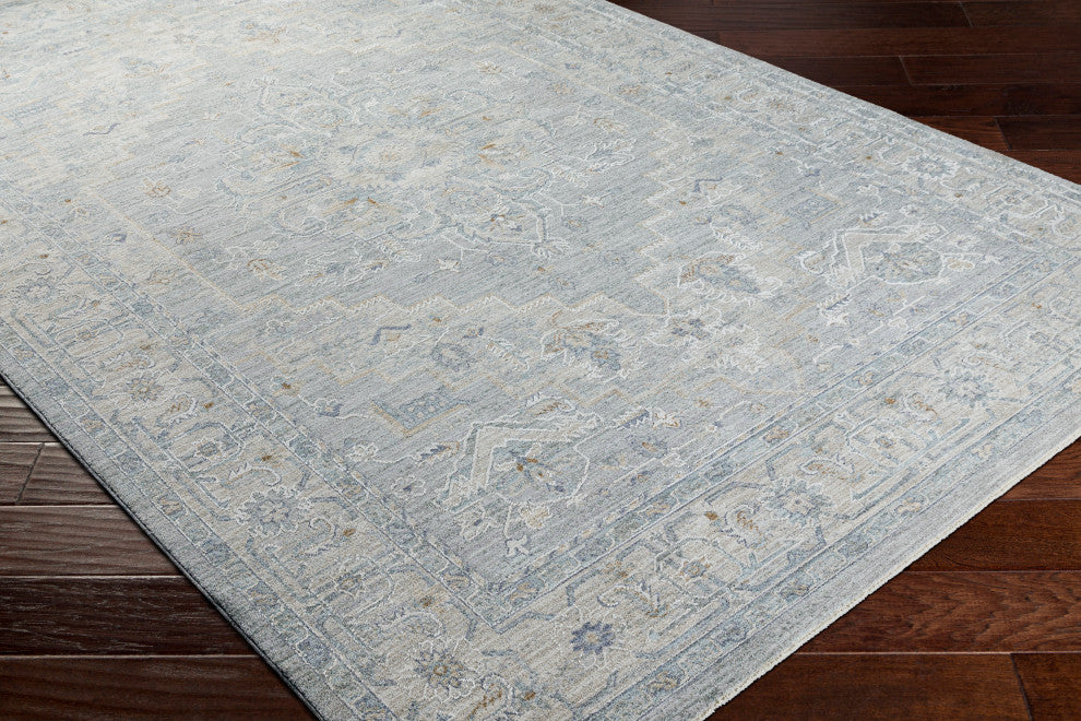 Avant Garde AVT-2301 Traditional Gray/Blue 10'x14' Area Rug