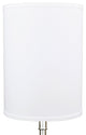 FenchelShades Drum Lampshade 11"x11"x15", Linen White