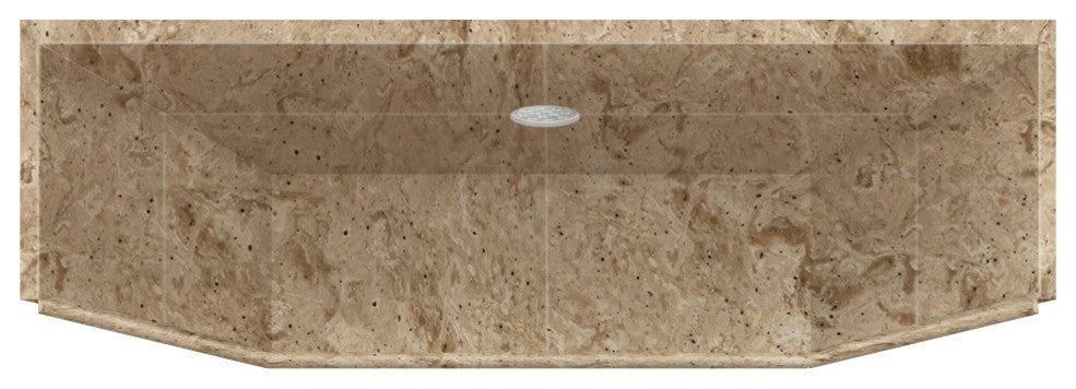 Transolid, Bathroom Part, Silver Mocha, 38"x40"x13"