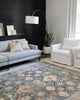 Loloi II Skye SKY-10 Sea / Rust Area Rug