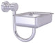 Foxtrot Wall Mounted Soap Dish, Satin Chrome