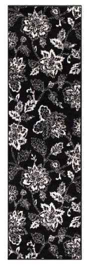 Surya Paramount PAR-1093 5'3"x7'9" Rug, Black/Medium Gray/Beige