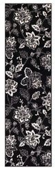 Surya Paramount PAR-1093 5'3"x7'9" Rug, Black/Medium Gray/Beige