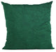 Emerald Lux Velvet Shiny Velvet Luxury Throw Pillow, Double sided 24"x24"