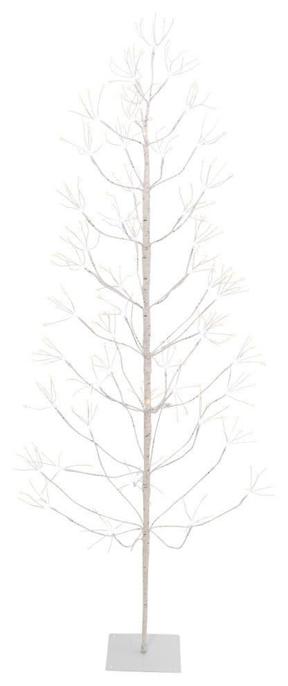 72" White Birch Tree, 588 lights