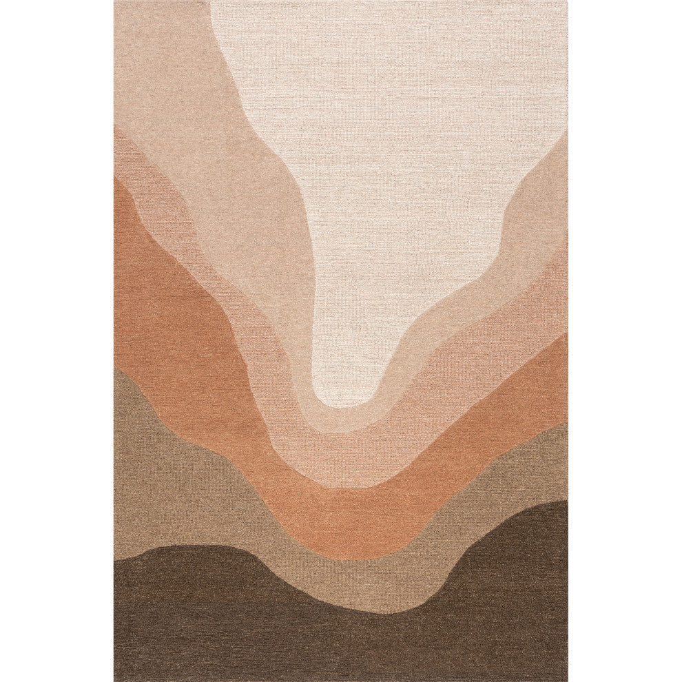 Sagarmatha Wool Area Rug, Multicolor 2'6"x8'