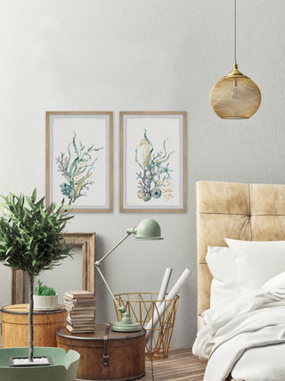 Underwater Garden Diptych, 2-Piece Set, 16x24 Panels