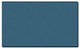 Ghent's Vinyl 4' x 12' Wrapped Edge Bulletin Board in Ocean Blue
