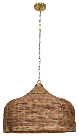 Uttermost Tauranga Seagrass 5 Light Pendant