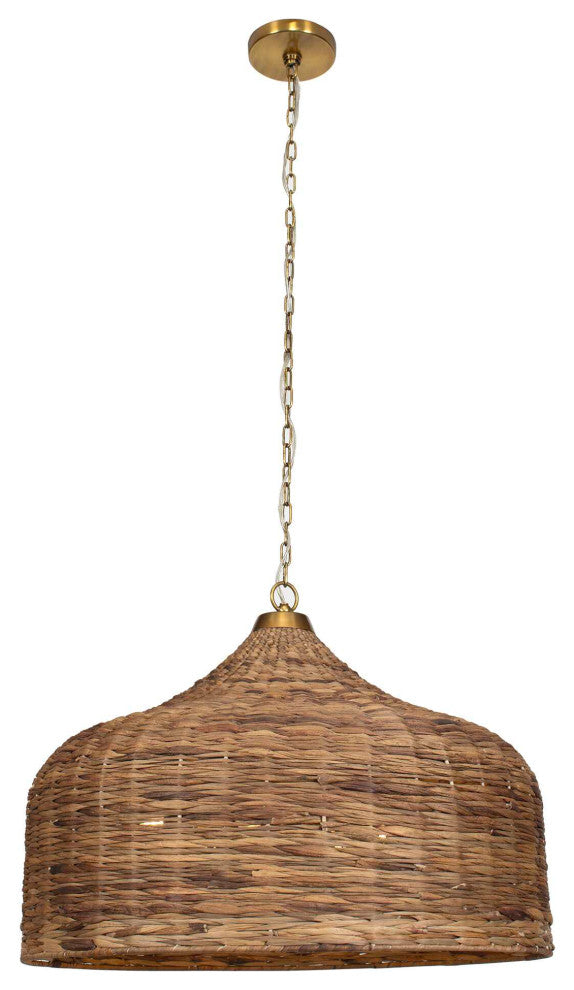 Uttermost Tauranga Seagrass 5 Light Pendant