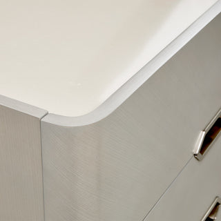 Penthouse Dresser and Mirror Set, Ash Gray