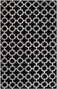 Safavieh Cambridge CAM130E 8' Square Black Rug