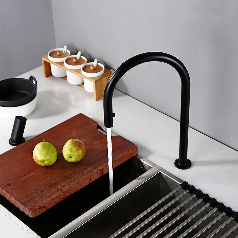 Bagnox™ Pull-Down Kitchen Faucet, Matte Black