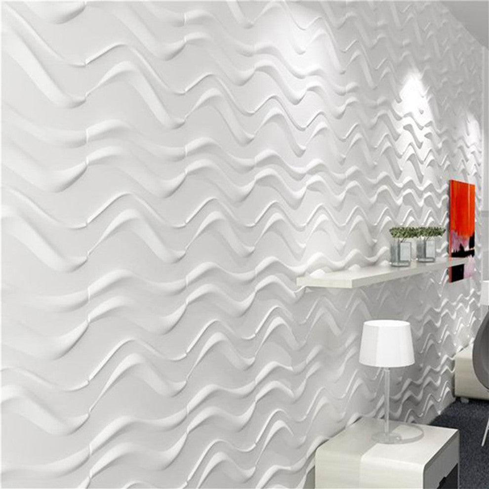 3D Wall Panel DIY Home Decor PVC Brick Modern Decorative Wallpaper 32 sq ft