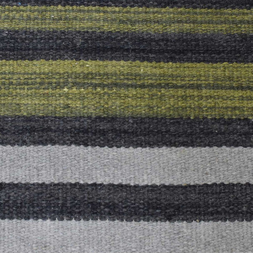 HAND WOVEN FLAT WEAVE KILIM WOOL ECO-FRIENDLY AREA RUGS-Contemporary,Multicolor