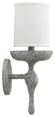 Concord Wall Sconce, Gray Plaster, Gray Plaster