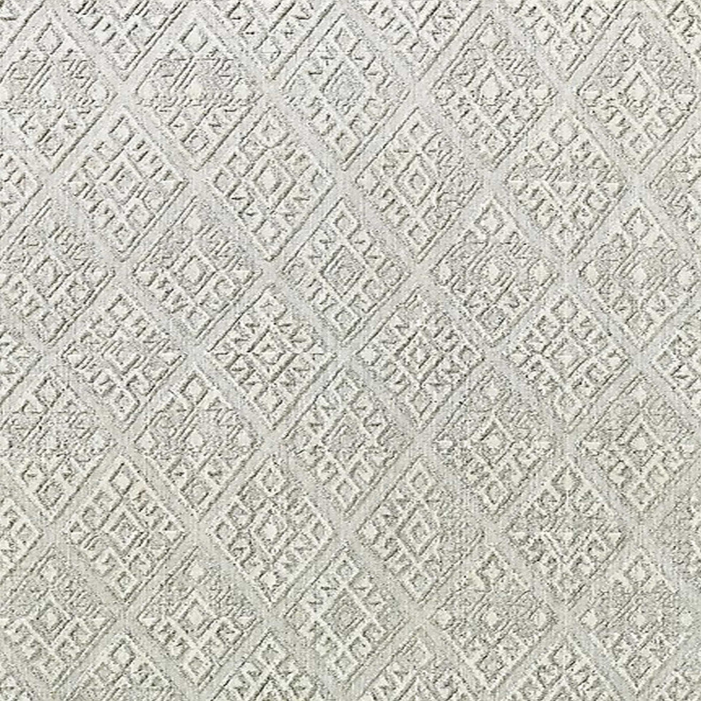 Ahgly Company Indoor Square Mid-Century Modern Area Rugs, 5' Square