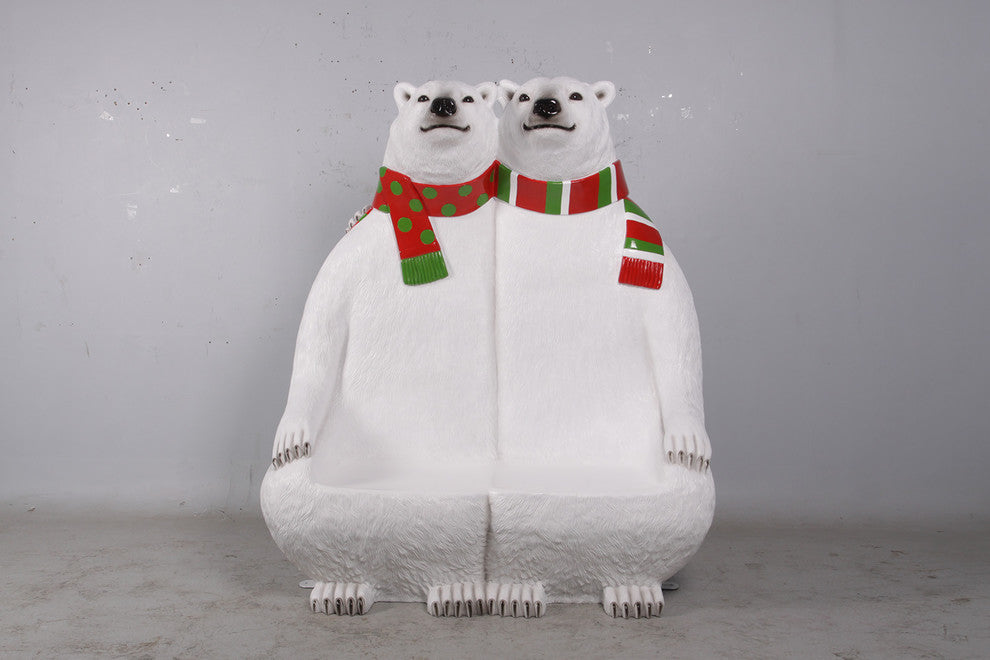 Polar Bear Double Bench