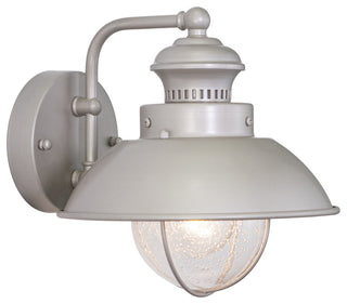 Harwich 8" Outdoor Wall Light Brushed Nickel