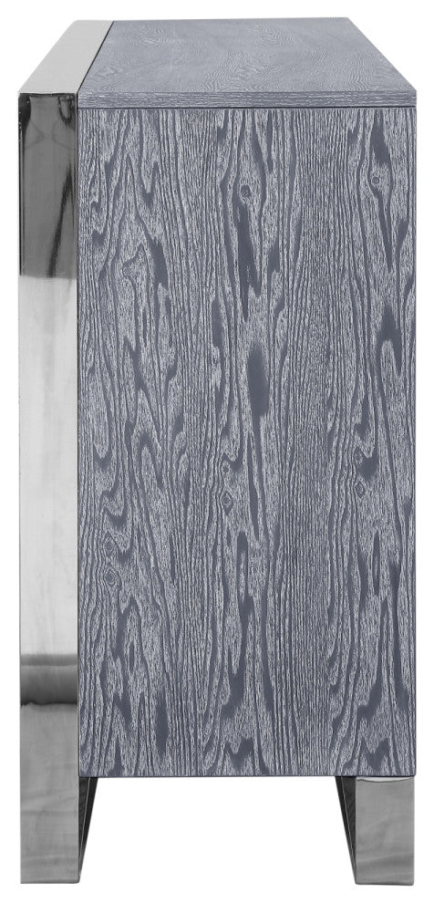Ori Sideboard, 4 Doors, Ash Grey