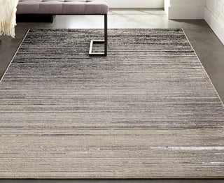 Weave & Wander Orin Rug, Black/Dark Gray, 10'x13'2"