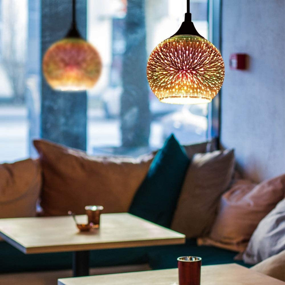 MIRODEMIÂ® Gourdon 3D Colorful Starry Sky Pendant Lamp, I16