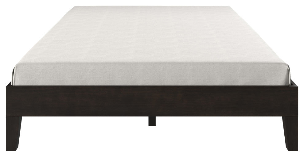 Nix Full Platform Bed, Black