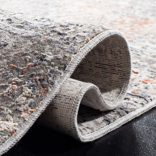 Safavieh Dream Collection DRM429 Rug, Grey/Multi, 6'7" Round