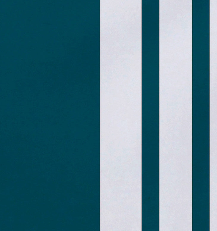 Big And Bold Stripe, Decorative Placement, Set of 4, Lakeblue