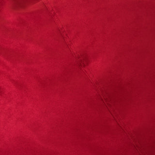 GDF Studio Waldo Faux Suede 5 Foot Bean Bag, Red