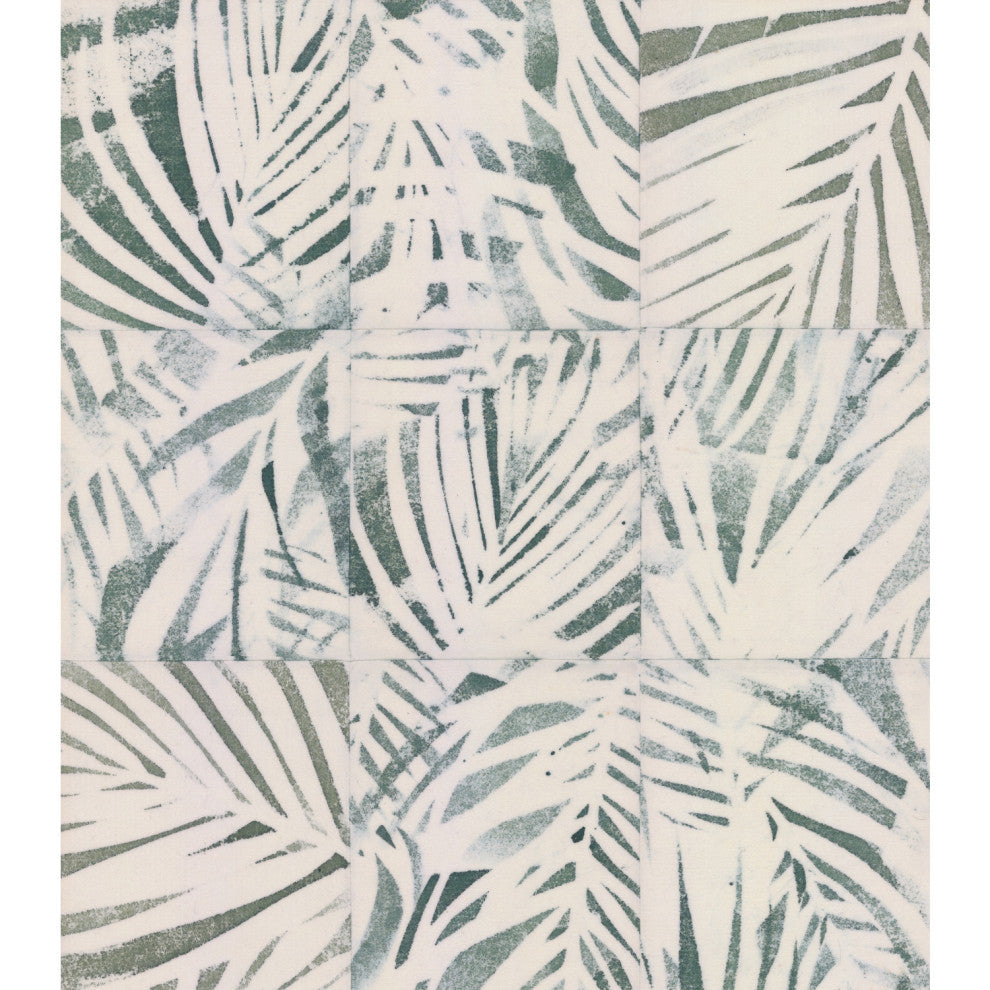 Mr. Kate Cubism Palm Peel and Stick Wallpaper