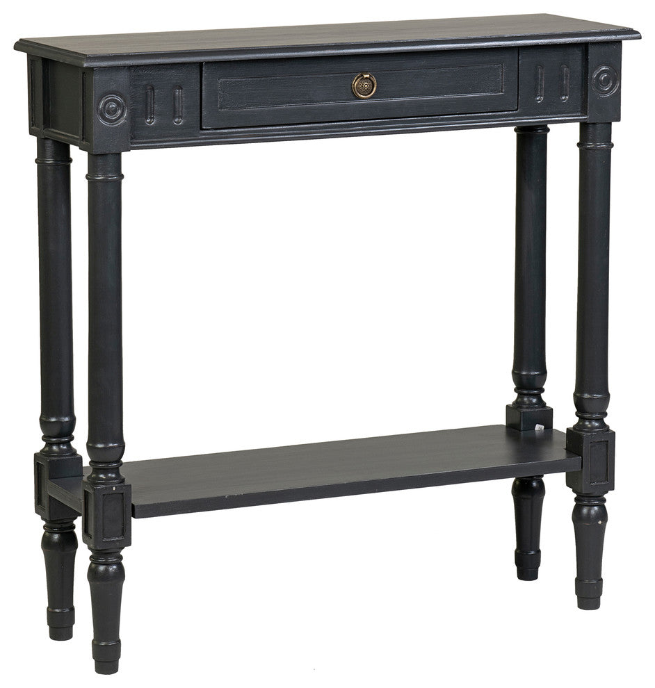 East at Main Black Marisol Console Table