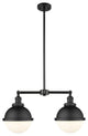 INNOVATIONS 209-BK-HFS-81-BK-LED 2-Light Island Light Matte Black