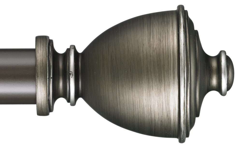 Muskoka Non-Telescoping Curtain Rod, Oil Rubbed Bronze, 72''''
