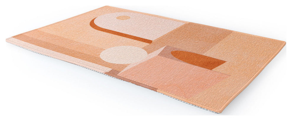Iveta Abolina Delicious Terra Curves III Area Rug, 8'x10'