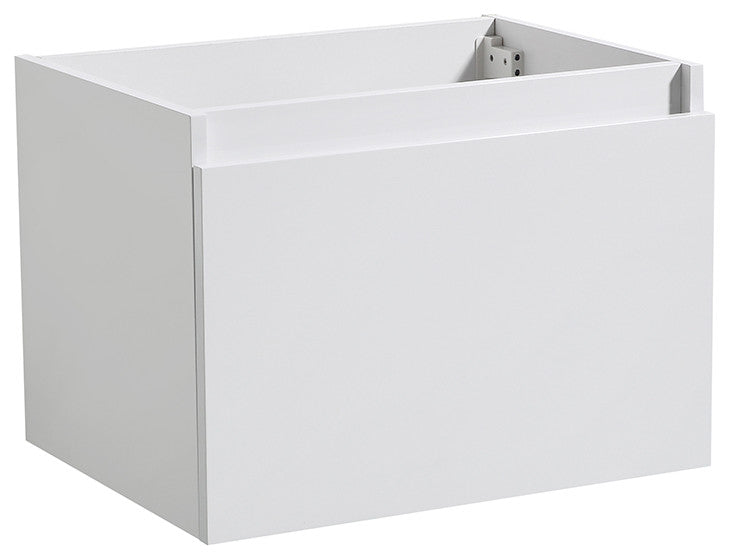 Fresca Mezzo 30" White Wall Hung Cabinet