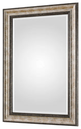 Shefford Antiqued Silver Mirror